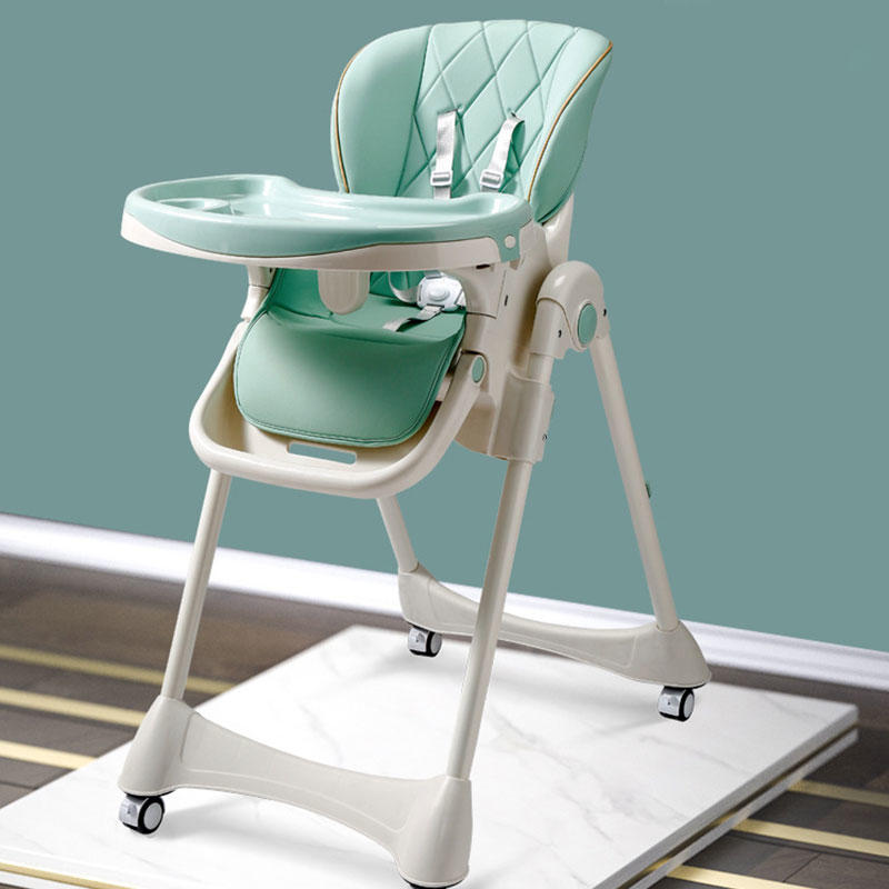 Diseño único Venta caliente Silla de comedor para niños Silla alta multifuncional plegable ajustable para bebé