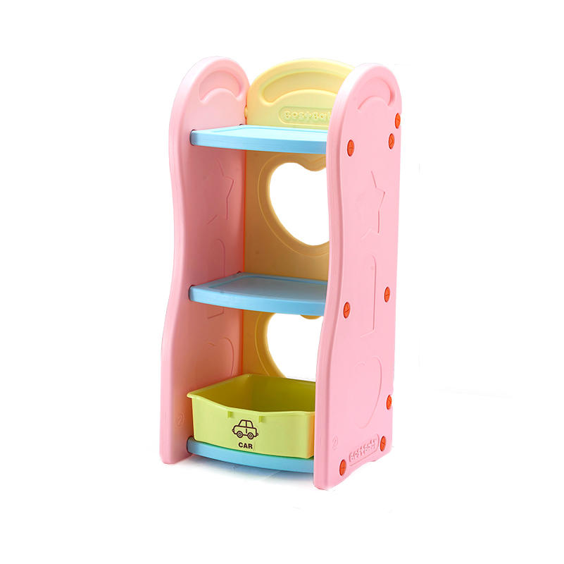 Gabinete de plástico de alta calidad al por mayor del juguete del cabrito de la caja de almacenamiento del gabinete del juguete